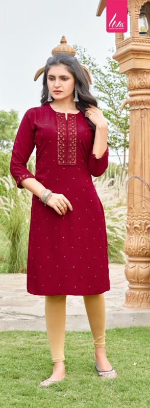 Aanchi MONALISA Kurti Wholesale catalog