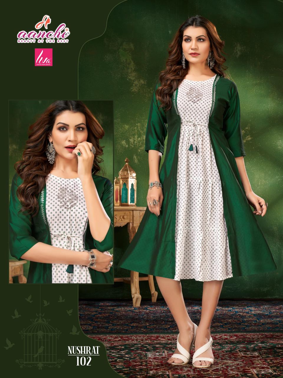 Aanchi NUSHRAT Kurti Wholesale catalog