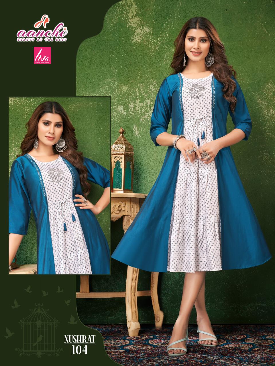 Aanchi NUSHRAT Kurti Wholesale catalog