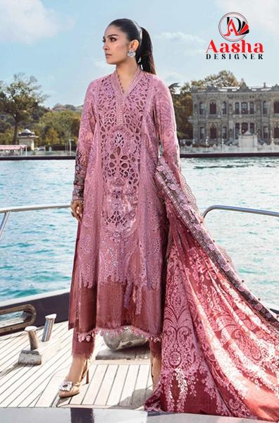 Aasha 1090 Rayon Embroidered Salwar Kameez Wholesale catalog