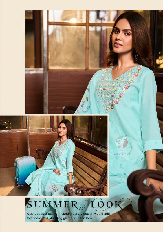 Anju Fabrics Chandani vol -3 Kurti Wholesale catalog