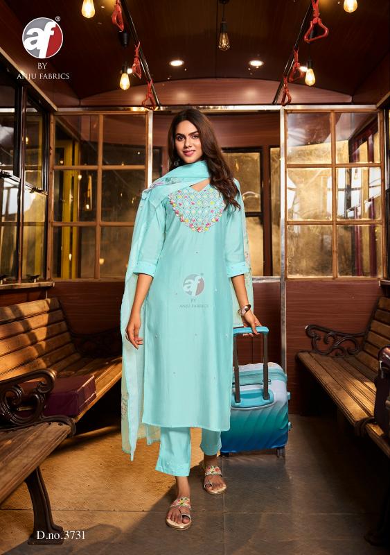 Anju Fabrics Chandani vol -3 Kurti Wholesale catalog