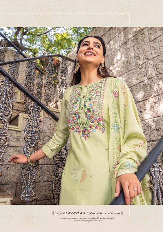 Anju Fabrics Golden Meadows vol -3 Kurti Wholesale catalog