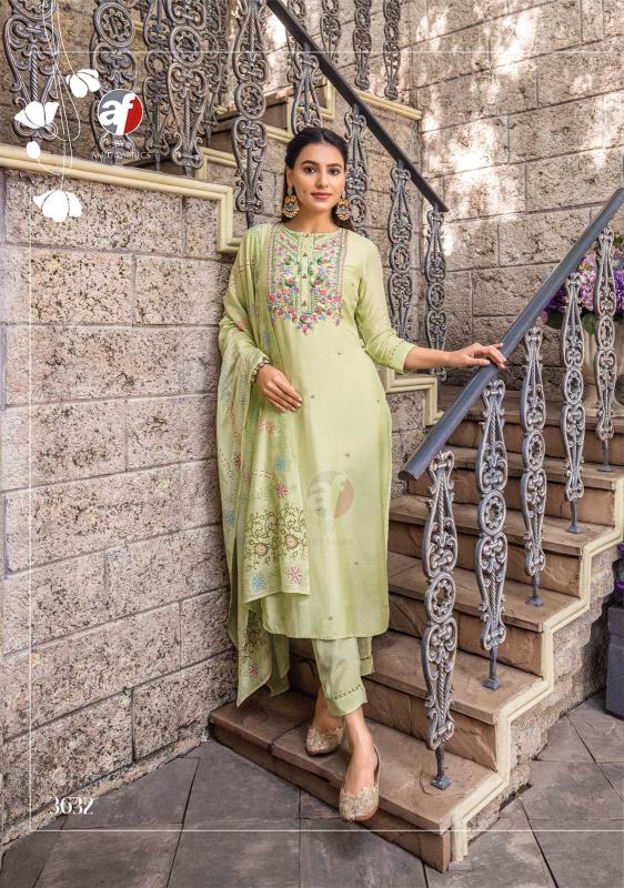 Anju Fabrics Golden Meadows vol -3 Kurti Wholesale catalog