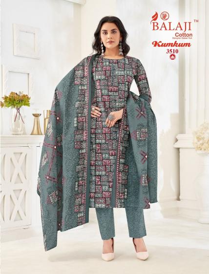 Balaji Kumkum Vol-35 – Dress Material - Wholesale Catalog