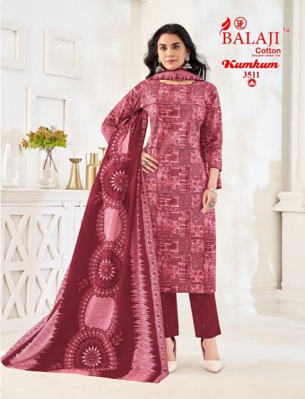 Balaji Kumkum Vol-35 – Dress Material - Wholesale Catalog