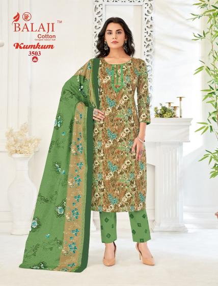 Balaji Kumkum Vol-35 – Dress Material - Wholesale Catalog