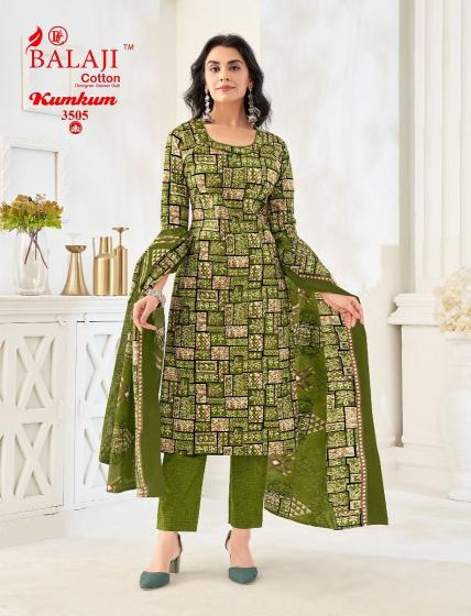 Balaji Kumkum Vol-35 – Dress Material - Wholesale Catalog