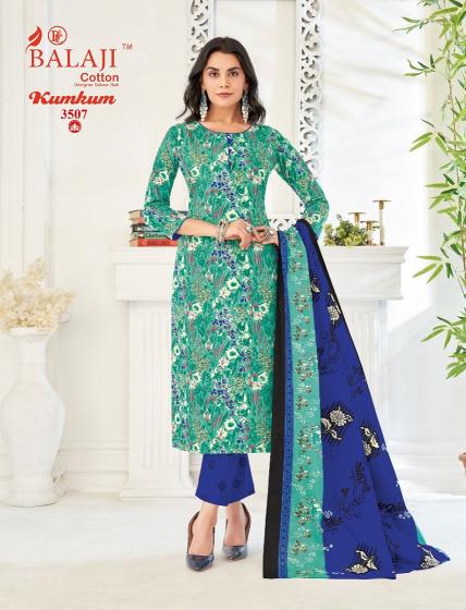 Balaji Kumkum Vol-35 – Dress Material - Wholesale Catalog