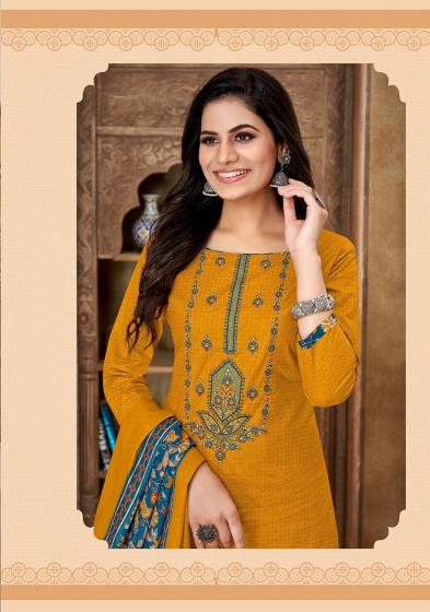 Balaji Raspberry Vol-16 – Embroidery Dress Material - Wholesale Catalog