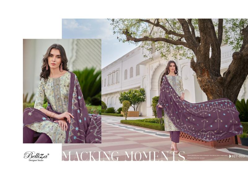 Belliza Alisha 2 Cotton Digital Printed Dress Material Wholesale catalog