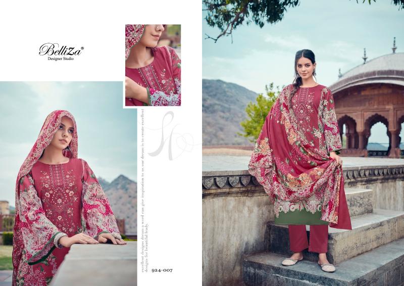 Belliza Guzarish Vol 11 Cotton Printed Dress Material Wholesale catalog