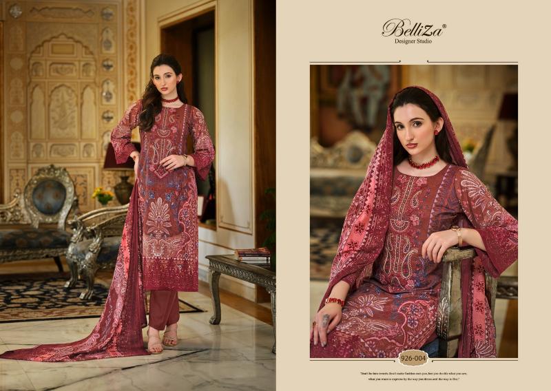 Belliza Naira Vol 55 Cotton Digital Printed Dress Material Wholesale catalog