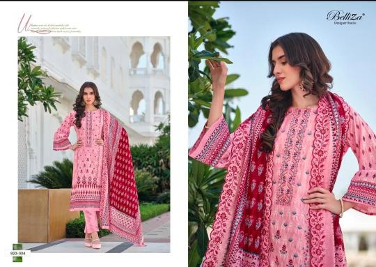 Belliza Zubiya Cotton Digital Printed Dress Material Wholesale catalog