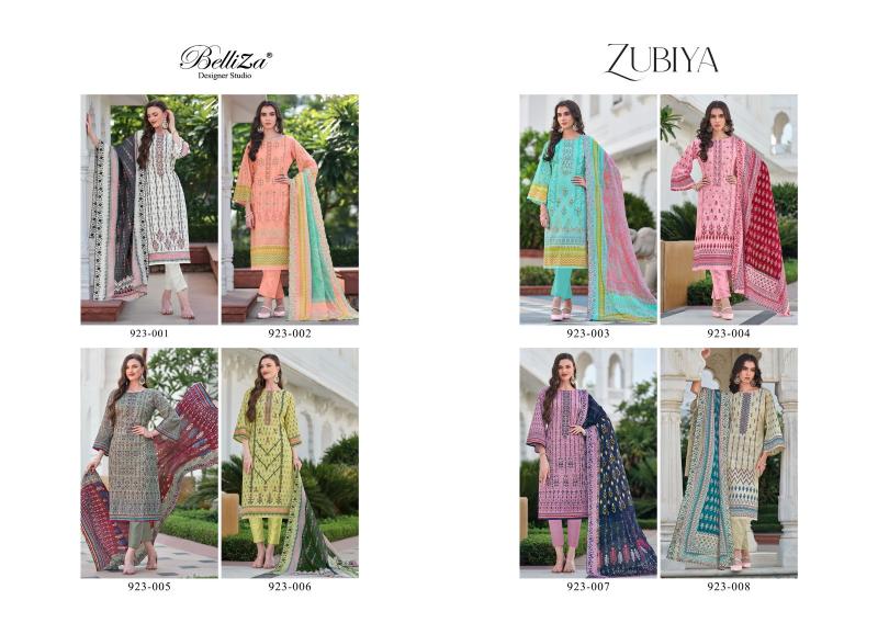 Belliza Zubiya Cotton Digital Printed Dress Material Wholesale catalog