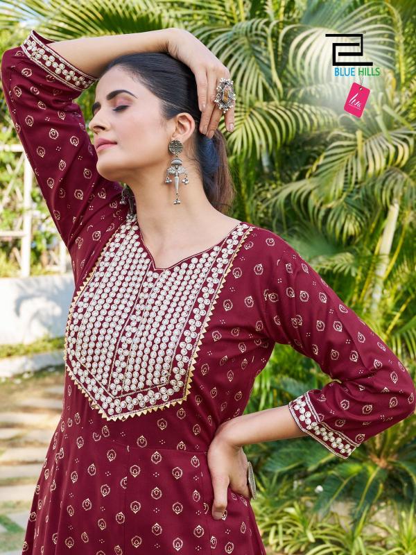 BLUE HILLS BLOCK BUSTER NX Kurti Wholesale catalog