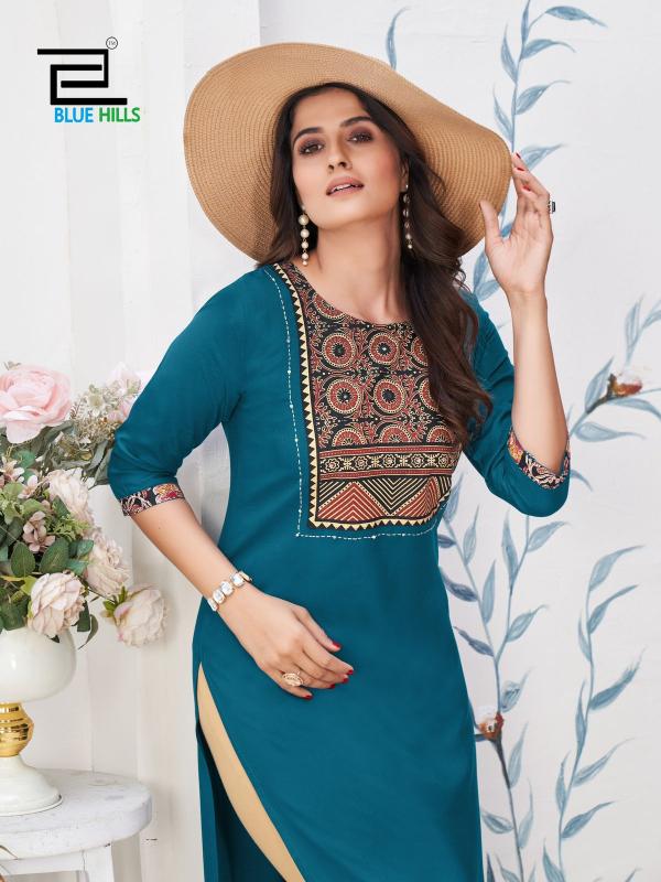 Blue Hills CADBURY Kurti Wholesale catalog