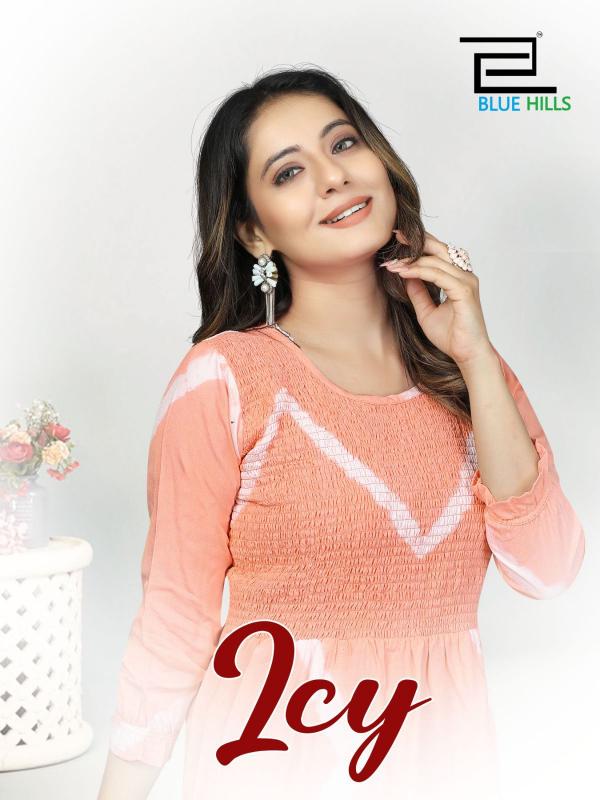 BLUE HILLS Icy Kurti Wholesale catalog