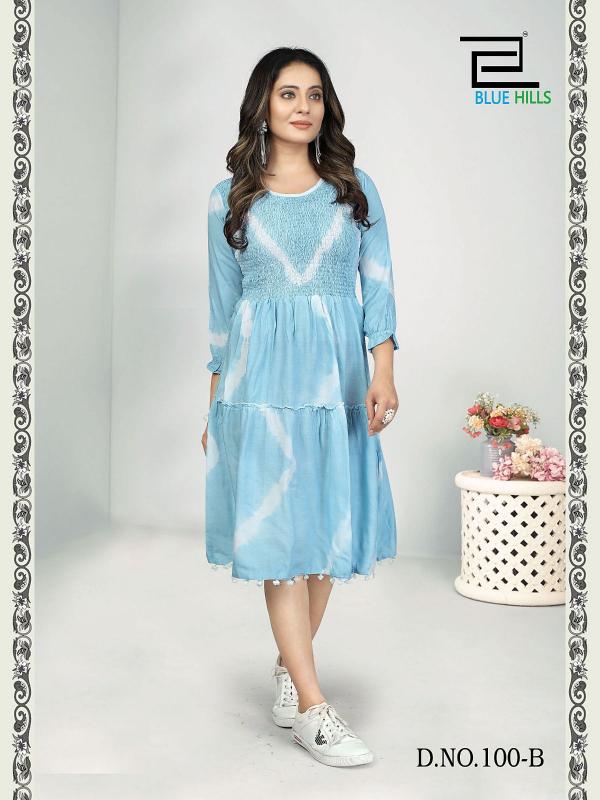 BLUE HILLS Icy Kurti Wholesale catalog