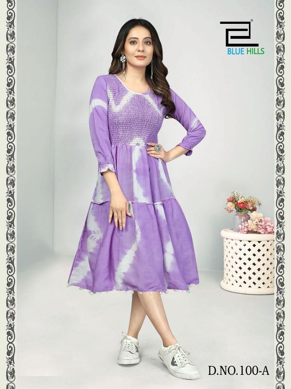 BLUE HILLS Icy Kurti Wholesale catalog