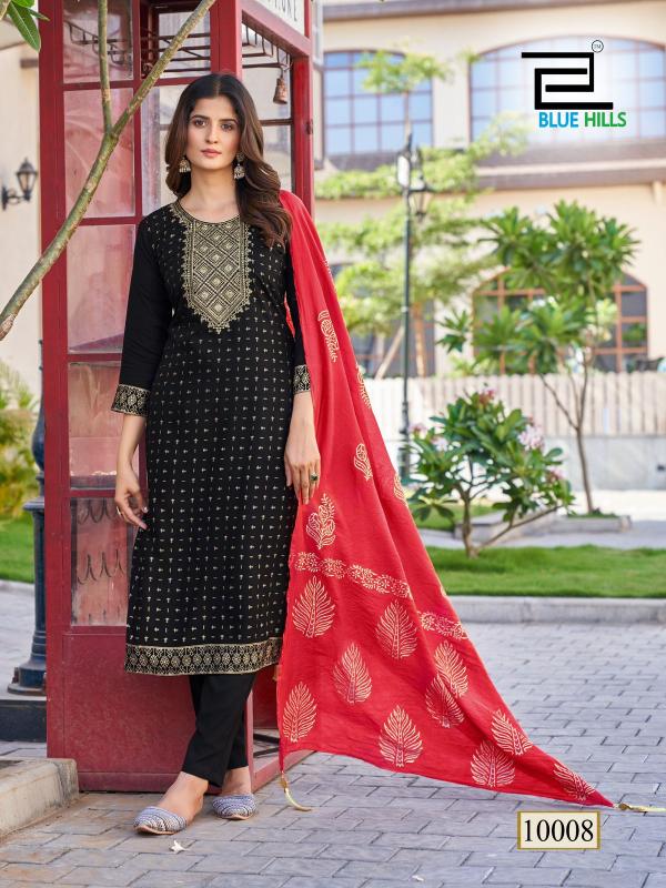 Blue Hills Royal Touch Vol.10 Kurti Wholesale catalog