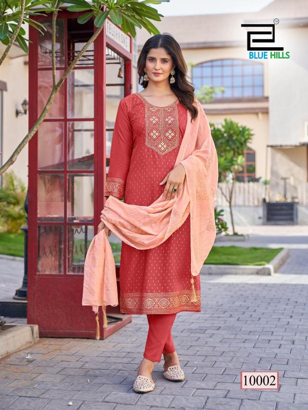 Blue Hills Royal Touch Vol.10 Kurti Wholesale catalog