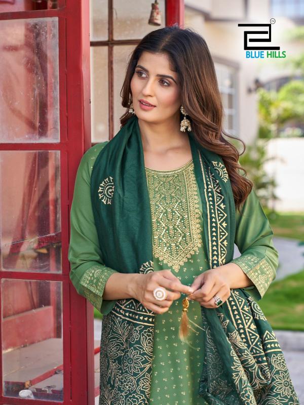 Blue Hills Royal Touch Vol.10 Kurti Wholesale catalog