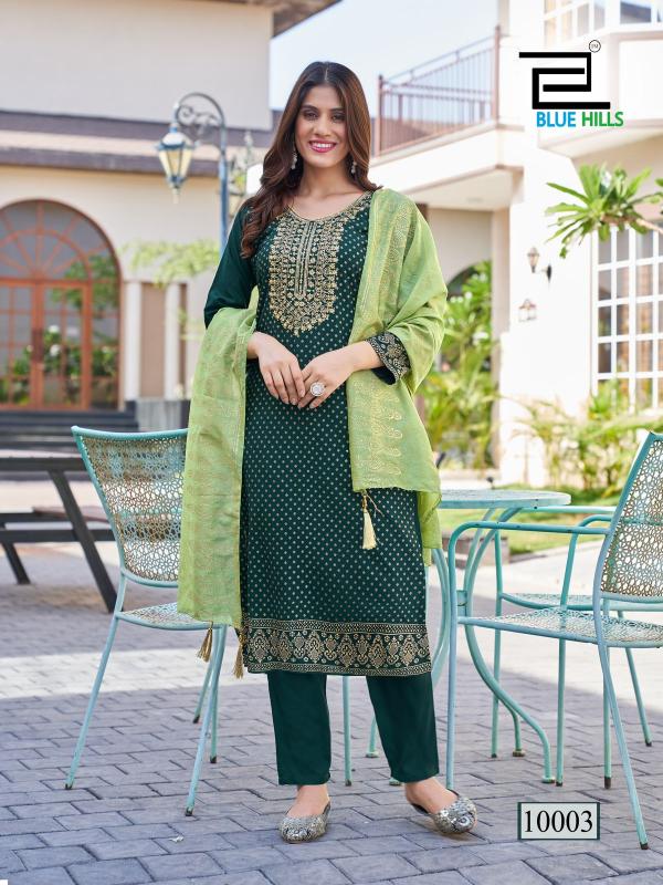 Blue Hills Royal Touch Vol.10 Kurti Wholesale catalog