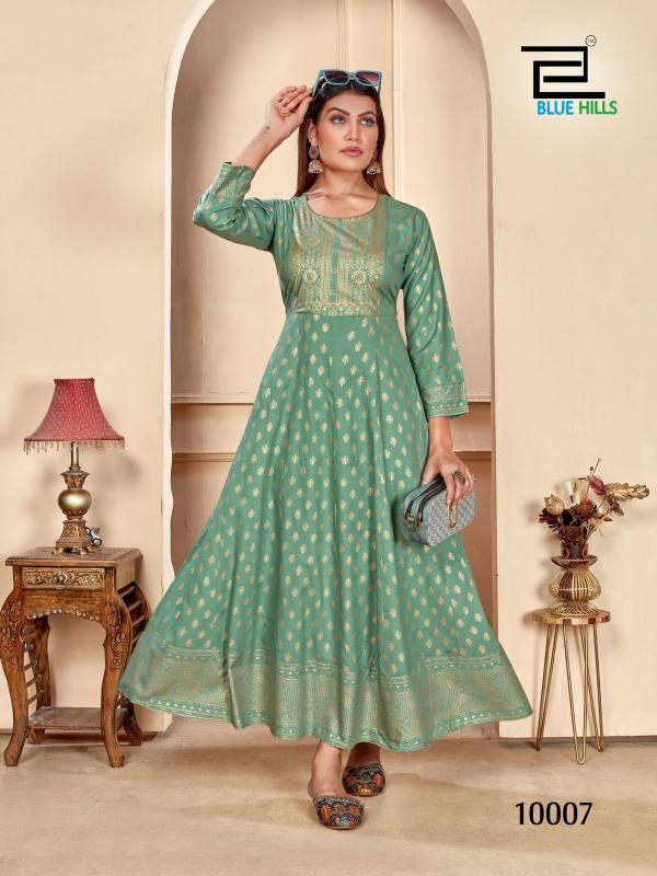 Blue Hills WOMANIYA Vol.10 Kurti Wholesale catalog