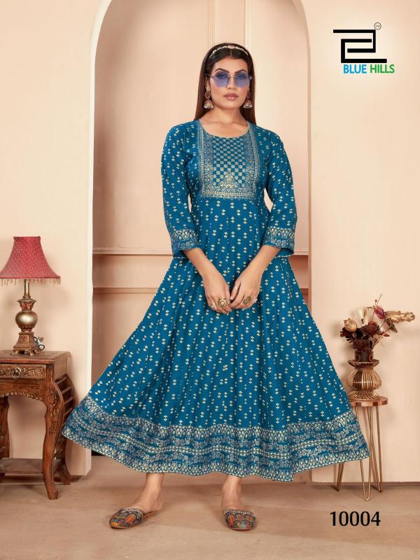 Blue Hills WOMANIYA Vol.10 Kurti Wholesale catalog