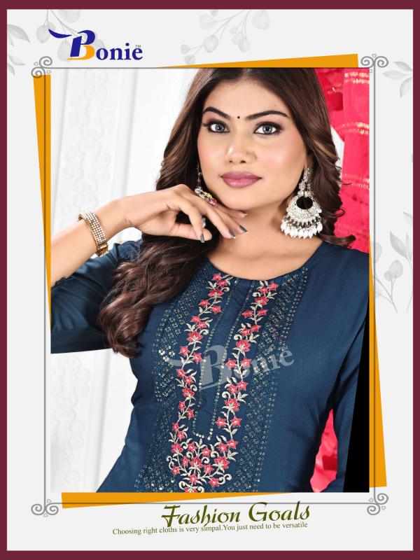 BONIE STUTI- 5 Kurti Wholesale catalog