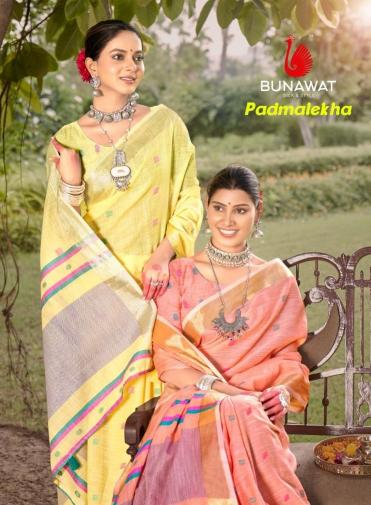 BUNAWAT Padmalekha Cotton Saree Wholesale catalog