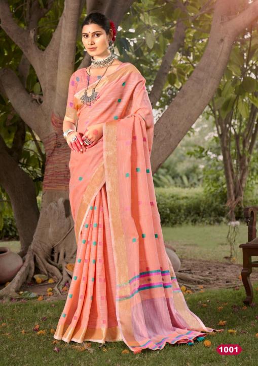 BUNAWAT Padmalekha Cotton Saree Wholesale catalog