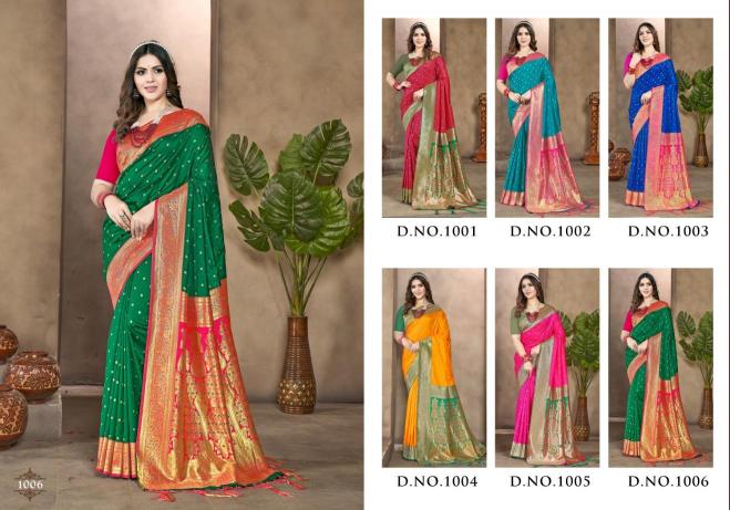 BUNAWAT PRIYA VADHU Saree Wholesale catalog