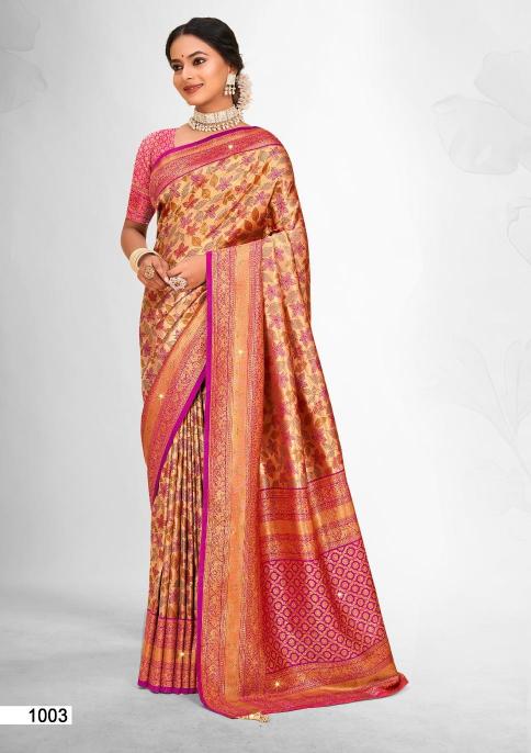 BUNAWAT Sheela 21 Banarasi Silk Saree Wholesale catalog