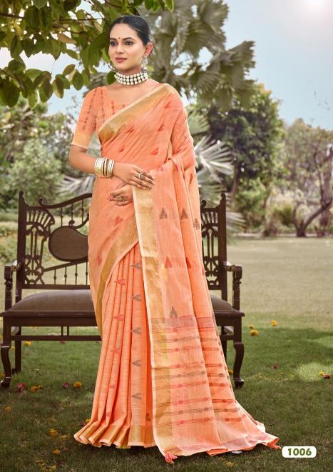 BUNAWAT Surmaai Cotton Saree Wholesale catalog