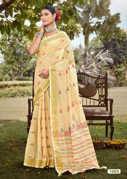 BUNAWAT Surmaai Cotton Saree Wholesale catalog