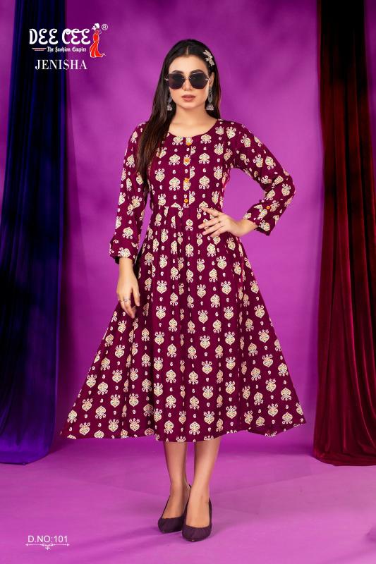 DEECEE JENISHA Kurti Wholesale catalog