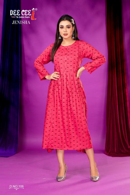 DEECEE JENISHA Kurti Wholesale catalog