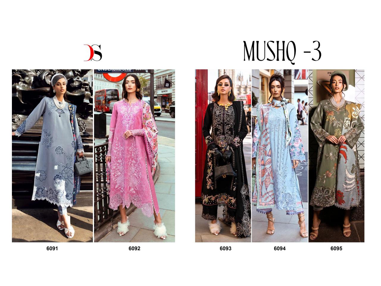 Deepsy Mushq 3 Salwar Kameez Wholesale catalog