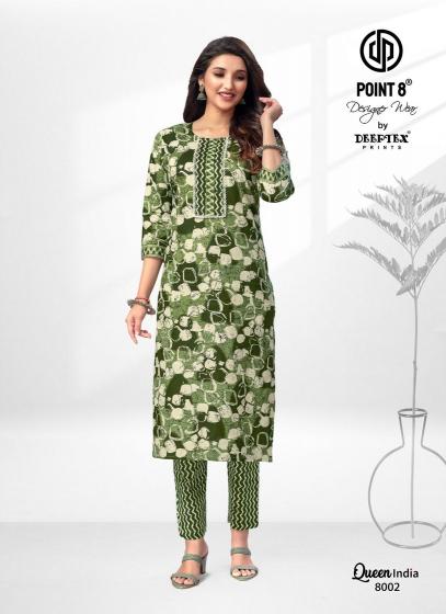 Deeptex Queen India Vol-8 – Kurti With Pant - Wholesale Catalog