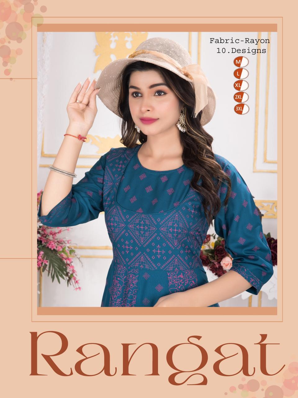 FASHION TALK RANGAT Kurti Wholesale catalog