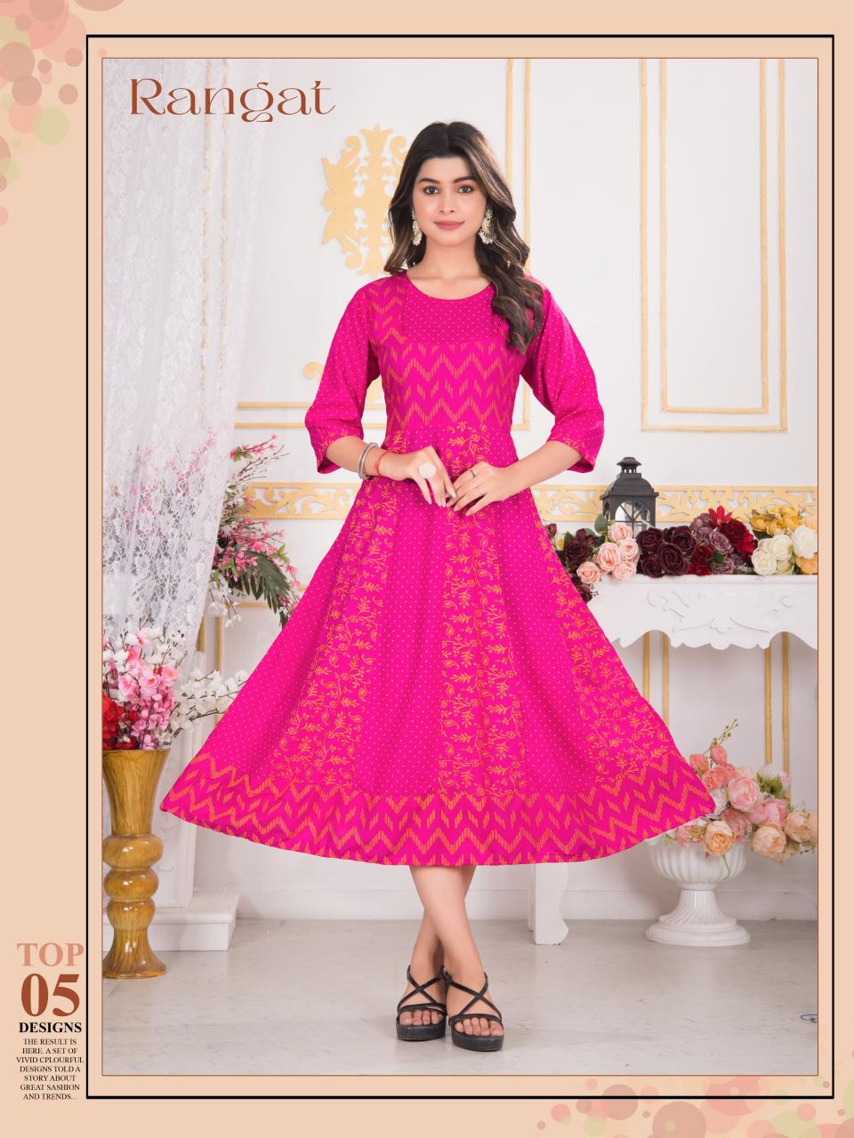 FASHION TALK RANGAT Kurti Wholesale catalog