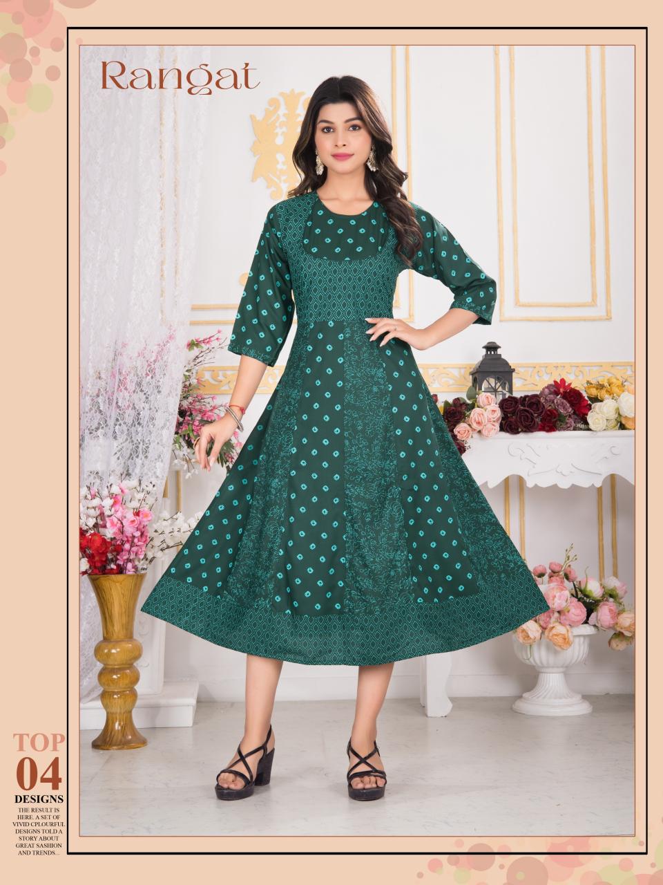 FASHION TALK RANGAT Kurti Wholesale catalog