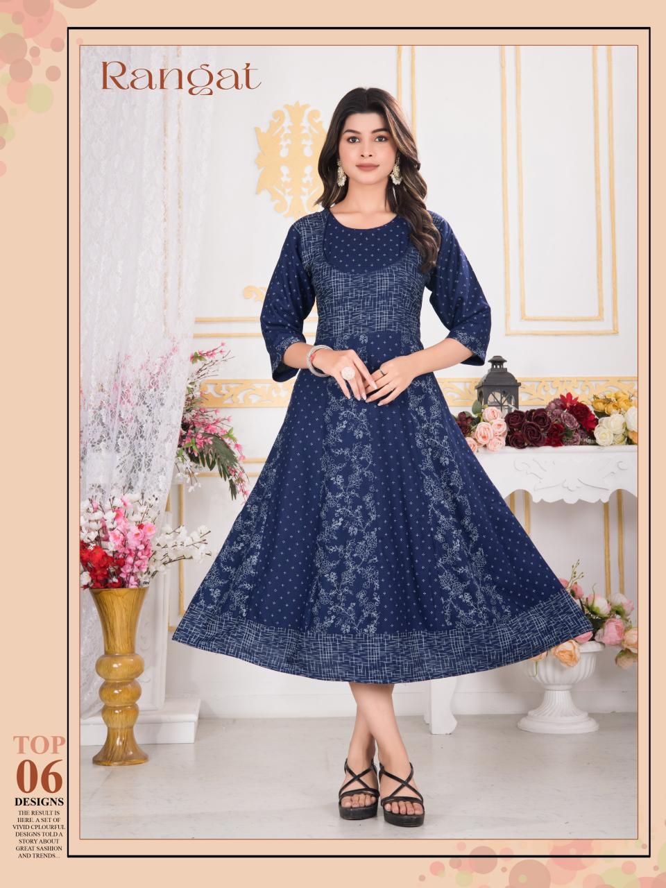 FASHION TALK RANGAT Kurti Wholesale catalog