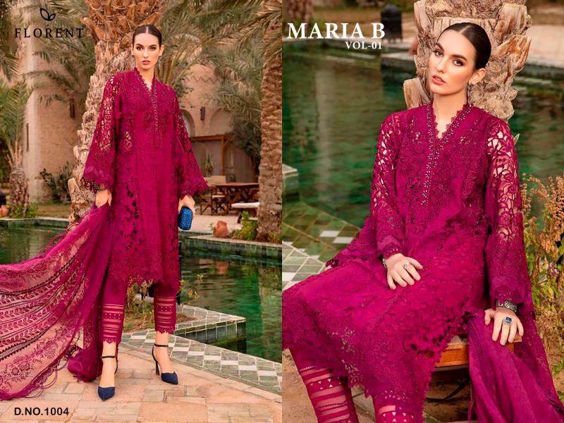 Florent Maria B Vol 01 Cotton Salwar Kameez Wholesale catalog