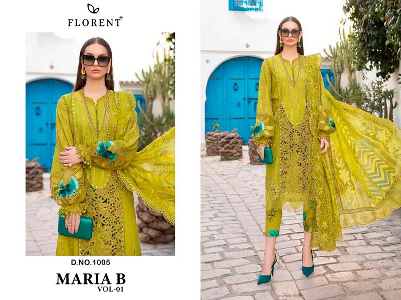 Florent Maria B Vol 01 Cotton Salwar Kameez Wholesale catalog