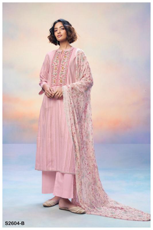 Ganga BHARGAVI 2604 Dress Materials Wholesale catalog