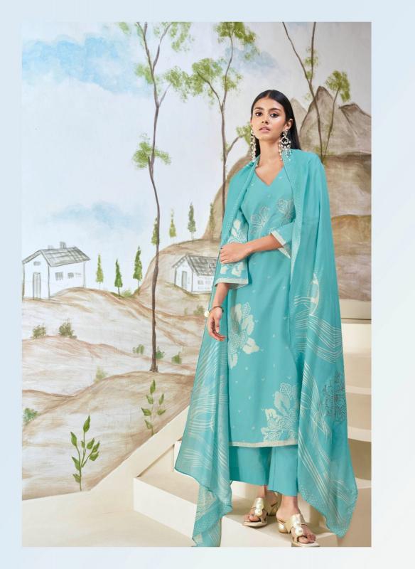 Ganga HIBA Dress Materials Wholesale catalog