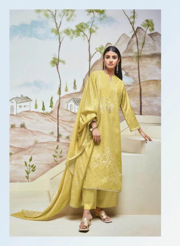 Ganga HIBA Dress Materials Wholesale catalog